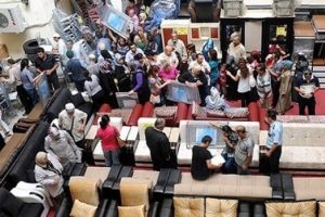 Bursa'da tasfiyelik eşyalar satışa sunuluyor