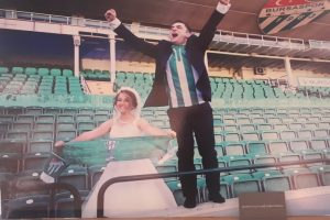 'Gelin ve Damat' fotoğrafları sergisi Kent Meydanı AVM'de...