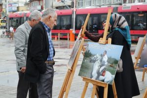 Bursa'da "Yazıcıoğlu'nun&nbsp;Bursa&nbsp;Ziyaretleri" sergisi