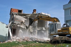 Bursa Osmangazi'de yıkım
