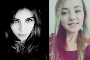 Kız kardeşleri ayıran kaza kamerada
