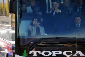 Meral Akşener'e Tokat'ta coşkulu karşılama