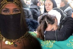 Mezdeke dans&ccedil;ısı Aynur Kanbur son yolculuğuna uğurlandı