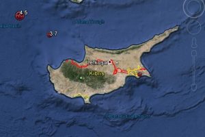 Akdeniz ve Kıbrıs'ta 7 saat i&ccedil;inde 3 deprem