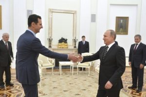 Putin'den Suriye Devlet Başkanı Esad'a 'Palmira' tebriği