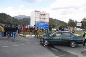 Muğla'da kaza: 2 yaralı