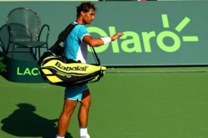 Rafael Nadal ma&ccedil;ı yarıda bıraktı