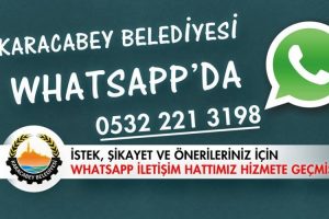 Bursa Karacabey WhatsApp'a geldi
