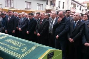 Muharrem İnce'nin babasının cenazesine katıldılar