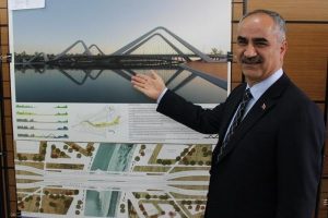Kızılırmak'a yapılacak k&ouml;pr&uuml; tanıtıldı