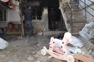 Minik Hiranur'dan geriye oyuncak atı kaldı