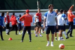 Anltalyaspor'da Akhisar mesaisi...