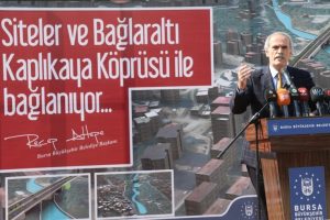 Bursa'da 'Siteler ve Bağlaraltı' k&ouml;pr&uuml;yle bağlanıyor