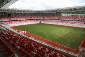 T&uuml;rkiye'nin ilk ekolojik stadında sona yaklaşıldı