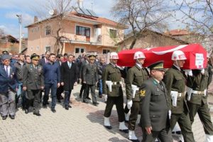 Kıbrıs Gazisi toprağa verildi