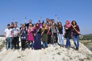 Soma'da &ouml;len madenciler anısına 301 fidan