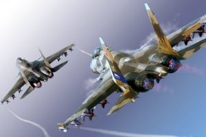 NATO u&ccedil;aklarıyla Rus bakanı koruyan u&ccedil;aklar karşı karşıya geldi