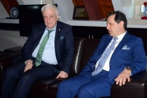 Bursaspor Başkanı Ali Ay, Emniyet M&uuml;d&uuml;r&uuml;n&uuml;n ziyaretinde konuştu