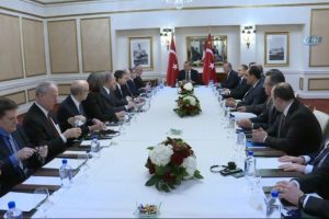 Cumhurbaşkanı Erdoğan Musevi temsilcileri kabul etti