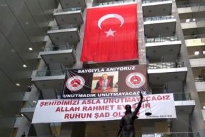 Şehit Savcı Mehmet Selim Kiraz i&ccedil;in adliyede anma t&ouml;reni