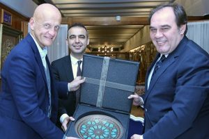 Pierluigi Collina, Başkan Demir&ouml;ren'le bir araya geldi