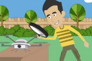 İHA'lar i&ccedil;in &ccedil;izgi filmle uyarı