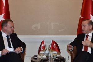 Erdoğan, Danimarka Başbakanı Lokke ile g&ouml;r&uuml;şt&uuml;