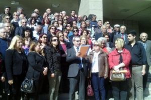 CHP'liler, Erdoğan ve Davutoğlu hakkında su&ccedil; duyurusu yaptı