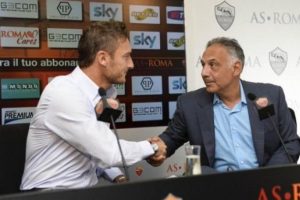 Roma Başkanı: "Totti'nin gelecek sene bedava oynaması..."