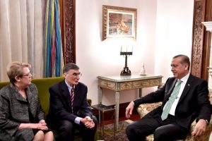Erdoğan Aziz Sancar ve eşini kabul etti