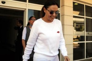Ebru G&uuml;ndeş, Sarraf'ın tutuklanmasından sonra ilk kez g&ouml;r&uuml;nt&uuml;lendi!