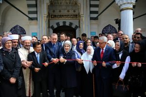 Erdoğan ABD'de cami a&ccedil;tı