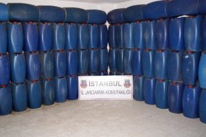 Sahte rakı fabrikasına jandarma baskını