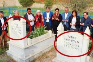 &Ouml;calan'ın anne-babasının mezarını ziyaret ettiler