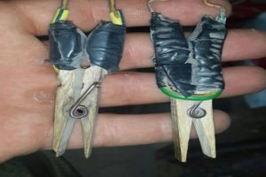 PKK'lı ter&ouml;ristlerden mandallı bomba d&uuml;zeneği!