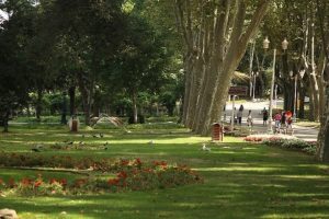 G&uuml;lhane Parkı'nda duvar &ccedil;&ouml;kt&uuml;