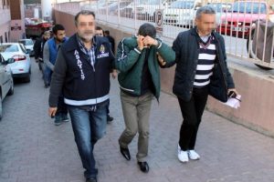 Kayseri'de cinayet zanlıları adliyeye sevkedildi