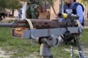 IŞİD'in uzaktan kumandalı keskin nişancı silahı