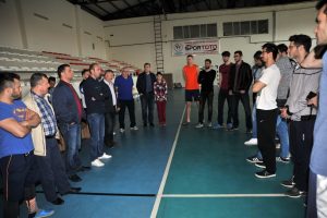 İneg&ouml;l Belediyespor Voleybol Takımı, Avrupa kupalarına kalmak i&ccedil;in İzmir'e gitti