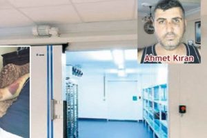 Soğuk hava deposunda dayak