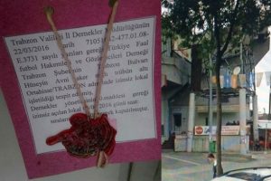 Emniyet, H&uuml;seyin Avni Aker Stadyumu'na kumar baskını yaptı