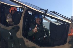 Orgeneral &Ouml;zt&uuml;rk, yerli helikopter ATAK'la u&ccedil;tu