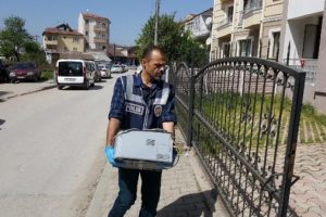 D&uuml;zce'de Zaman Gazetesi temsilciliğinde arama