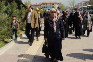 Bursalılar mukaddes topraklara uğurlandı