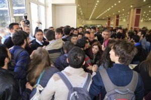 Anadolu &Uuml;niversitesi'nde 'afiş' arbedesi
