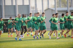 Bursaspor'da Sercan antrenmanı yarıda bıraktı