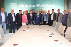 Muhtarlardan Başkan Bozbey'e teşekk&uuml;r ziyareti