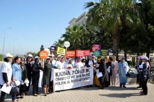 Antalya'da Kılı&ccedil;daroğlu'na su&ccedil; duyurusunda gerginlik