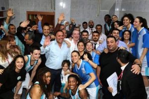 Ligde kalmayı başaran Askispor'da b&uuml;y&uuml;k sevin&ccedil;