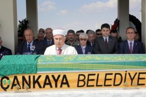 Faruk Bildirici'nin eşi Serpil Bildirici son yolculuğuna uğurlandı